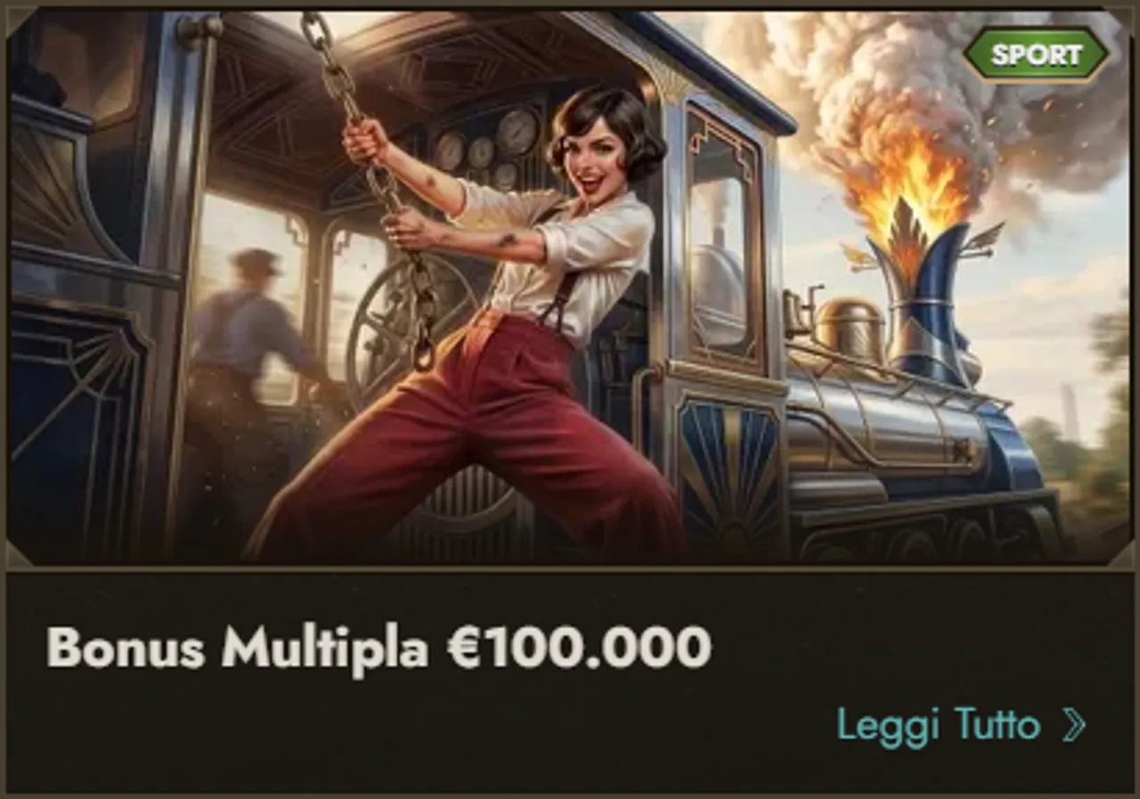 Bonus multipla eur100000